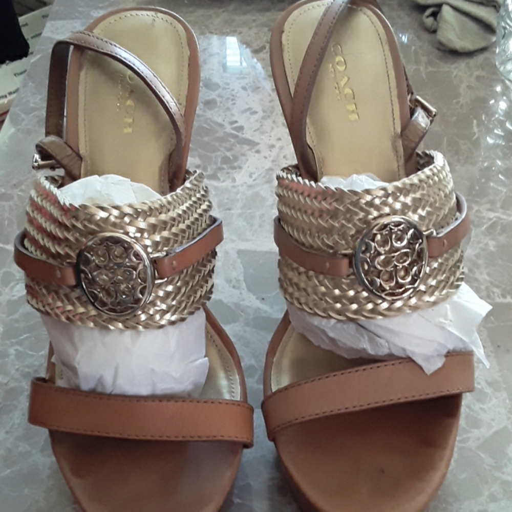 Coach wedges